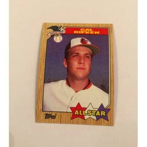 1987 Topps #609 Cal Ripken Jr. Orioles #609 All Star (MISC1) - Picture 1 of 2